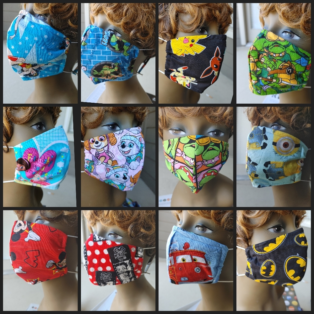 Babies/Kids Face Mask Custom Made